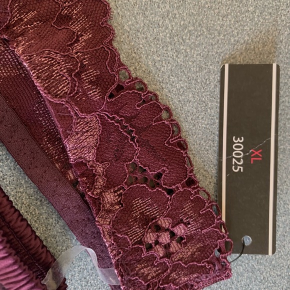 LOVE Vera Merlot colored crouchless undergarment - Picture 3 of 9